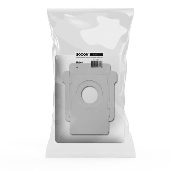 3-12 Microfaser Staubsaugerbeutel passend für iRobot i7 + und s9 +