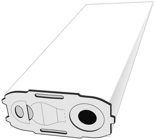 10 Papier Staubsaugerbeutel - SAUGAUF - VO 1121