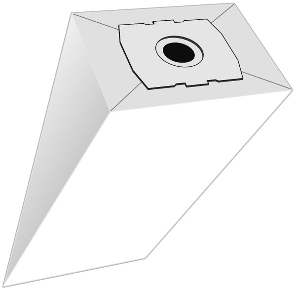 5 Papier Staubsaugerbeutel passend für Vorwerk V 240