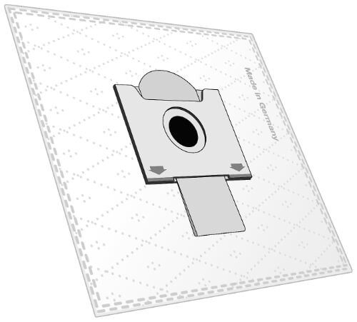 5-20 Microfaser Staubsaugerbeutel R 5001m passend für Rowenta RB 01 - RB 33, Kingo, Extrem